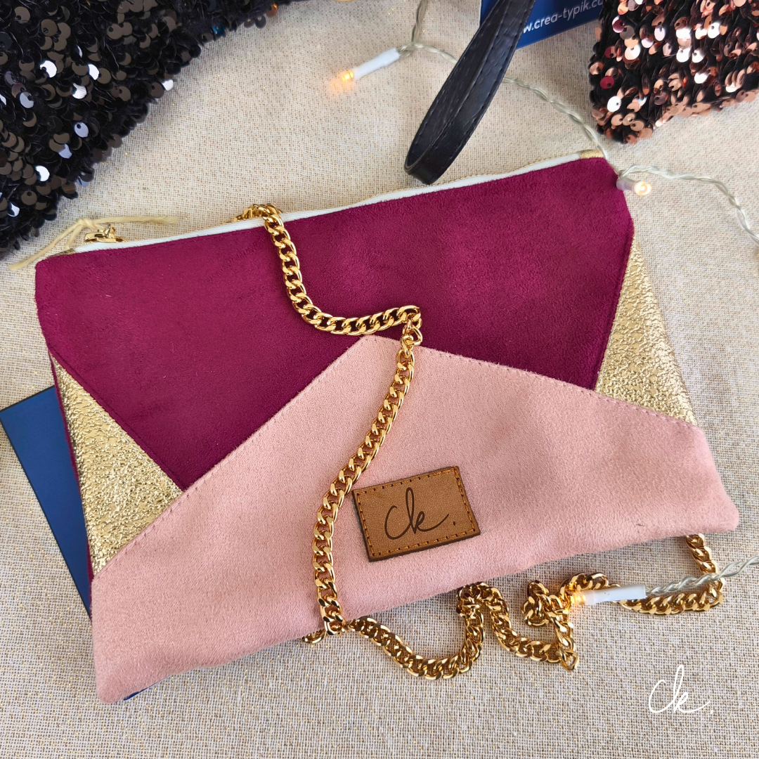 Pochette Brigid rose